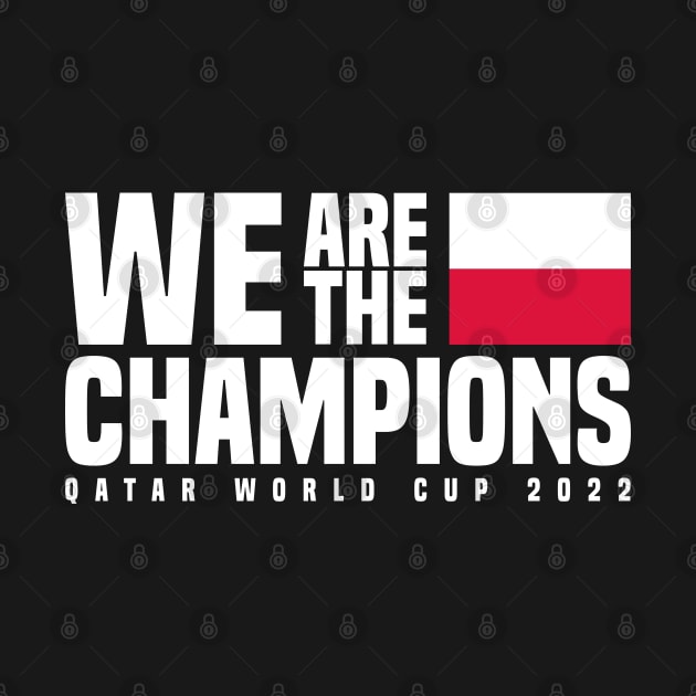 Qatar World Cup Champions 2022 - Poland by Den Vector