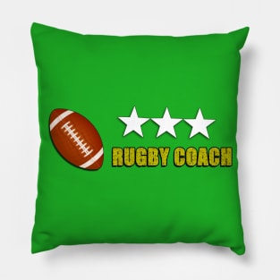 Rugby Coach Pillow