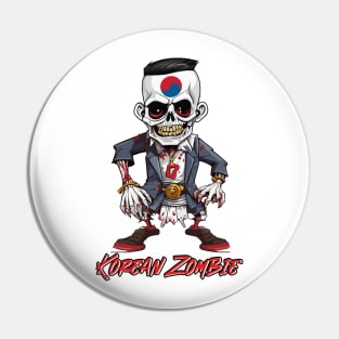 Korean Zombie Pin