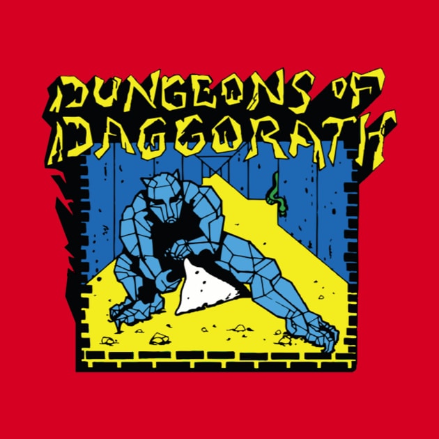 Dungeons of Daggorath T-Shirt by The Basement Podcast