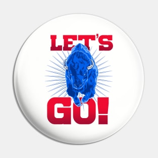 Let's Go Buffalo! Pin