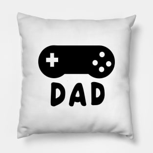 Mens Gamer Dad for favorite activity play a Game Father Pillow