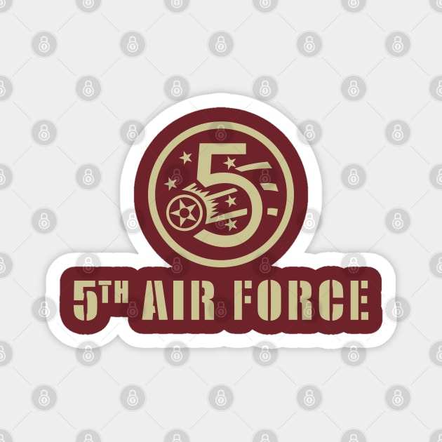 WW2 5th Air Force Magnet by TCP