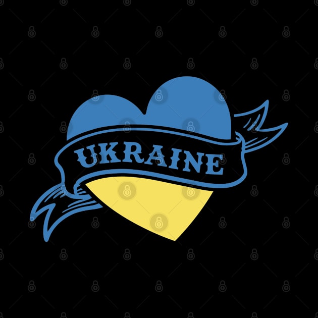 Ukraine Heart by Yule