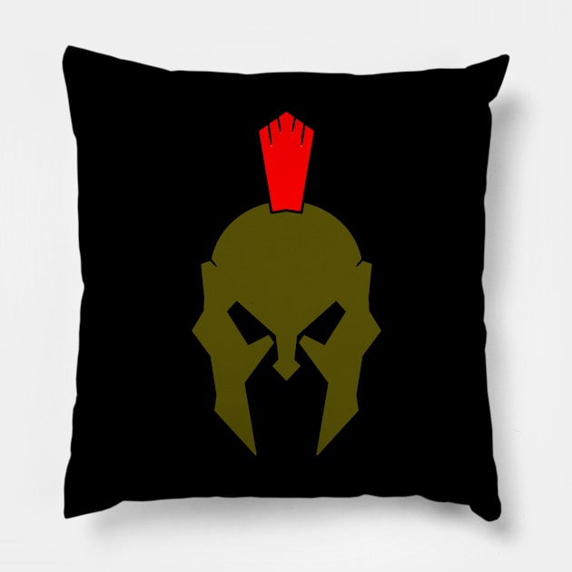 Spartan Helmet Pillow by Tuye Project