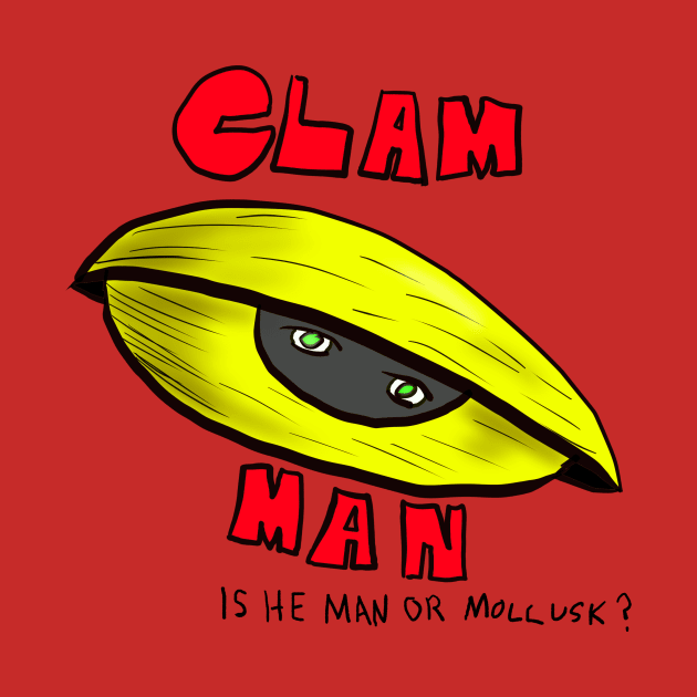 CLAM MAN by YesElliott