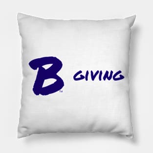 B Giving Pillow