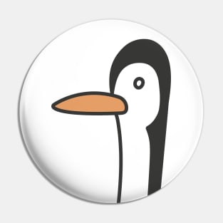 Funny Penguin Skipper Pin