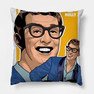 Buddy Holly Pillow