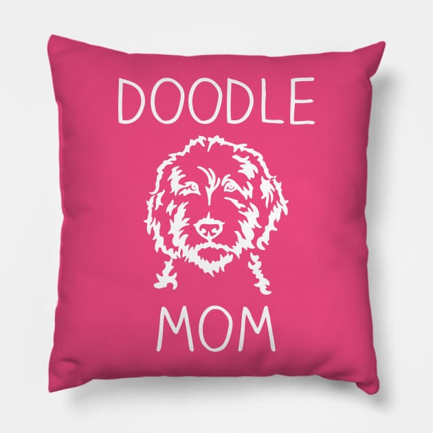 Doodle Mom Pillow by christiemcg