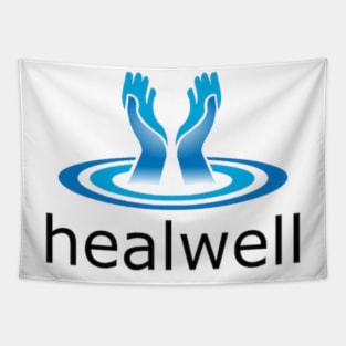 Standard Healwell Logo Tapestry