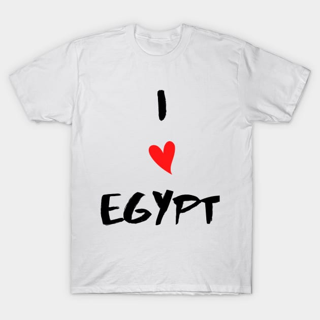 skarpt bund på vegne af I love egypt by Qrotero - I Love Egypt - T-Shirt | TeePublic