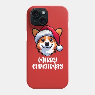 Corgi Merry Christmas Phone Case