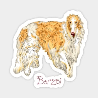 Borzoi or Russian Magnet