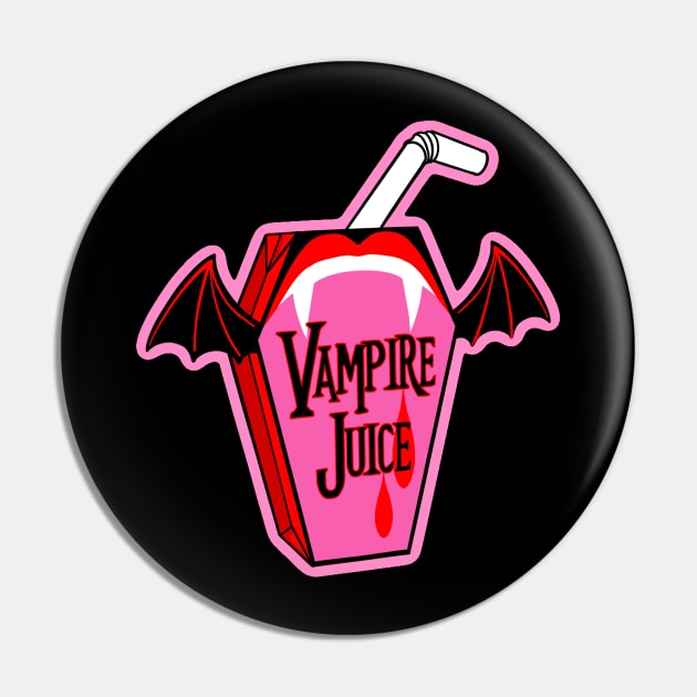 Vampire juice Pin by Holly_Pierson_Art