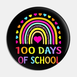 Cute 100 Days Of School Rainbow 100Th Day Of School Pin