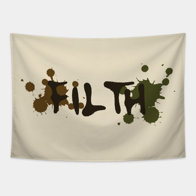 filth Tapestry by bug bones