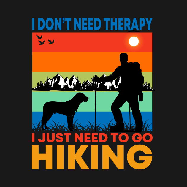 Hiking T - Shirt Design by Shuvo Design