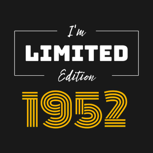 70 Year Old 1952 Limited Edition 70th Birthday T-Shirt