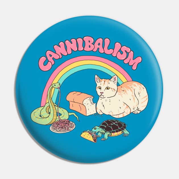 Cannibalism Pin by Hillary White Rabbit