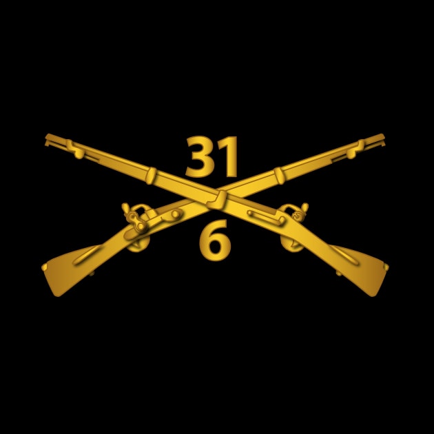 6th Bn - 31st Infantry Regiment Branch wo Txt by twix123844