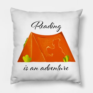 Fjallraven - adventure of reading Pillow