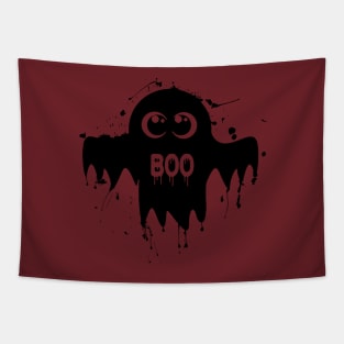 Cute Ghost - Halloween Vector Tapestry