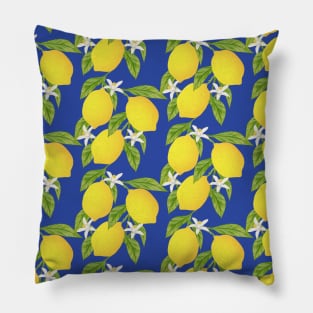 Lemons Pattern Pillow