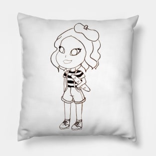 french cutie Pillow