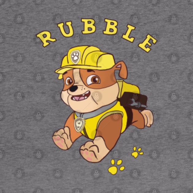 rubble paw patrol hoodie