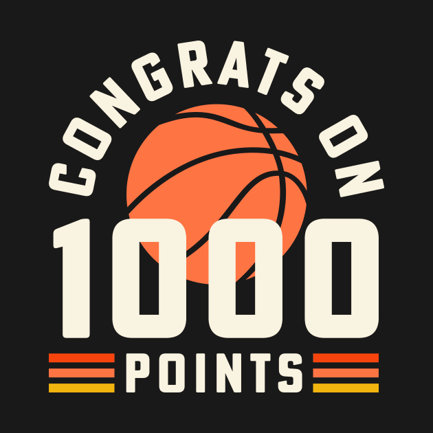 1000 Points Basketball Scorer Coach High School Basketball Mom by PodDesignShop