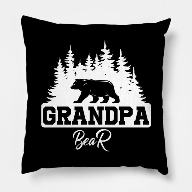 Grandpa bear Pillow by FatTize