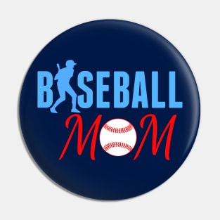 Baseball Mom Pin