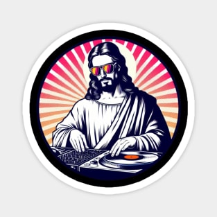 music DJ jesus Magnet