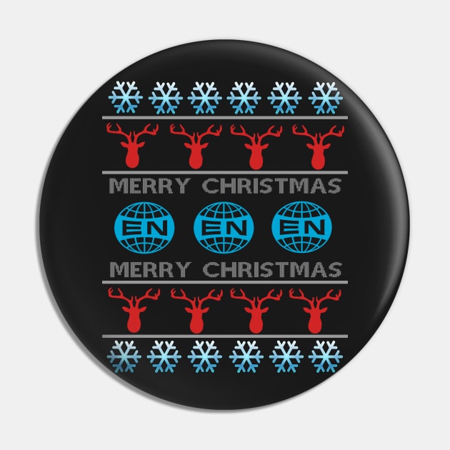 Arcade Fire Christmas Pin by Specialstace83