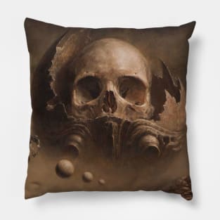 Skull Moon Pillow