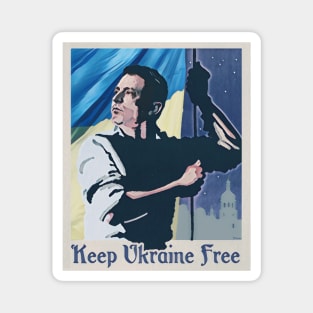 Keep Ukraine Free Magnet