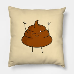 Funny Poop Design Pillow