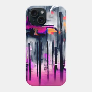 Cyber City - Abstract Art Phone Case