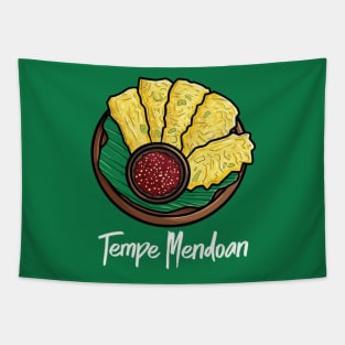 Tempe mendoan Tapestry