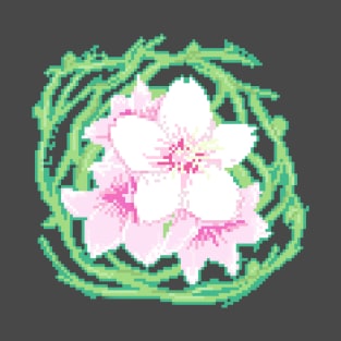 Cherry Blossom pixel art T-Shirt