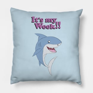 Shark's My Week Pillow