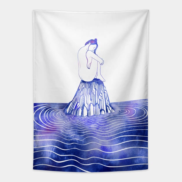 Nereid CXX Tapestry by Sirenarts