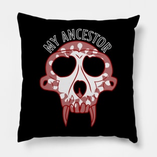 My Ancestor Skull Pillow