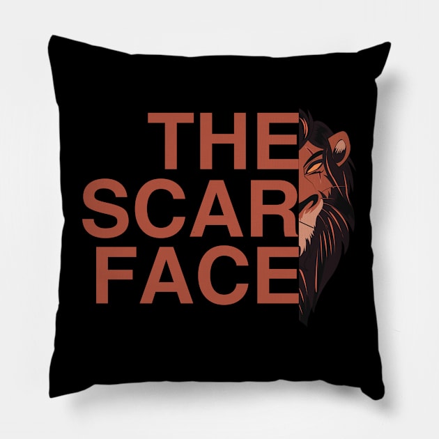 the scar face Pillow by SIMPLICITEE