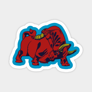 Big red bull Magnet