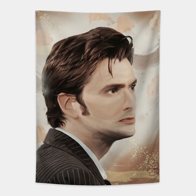 Doctor Who. Tenth Doctor. Tapestry by stacyabrightart