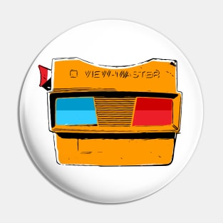 3D View-Master Reel in Super Orange Pin