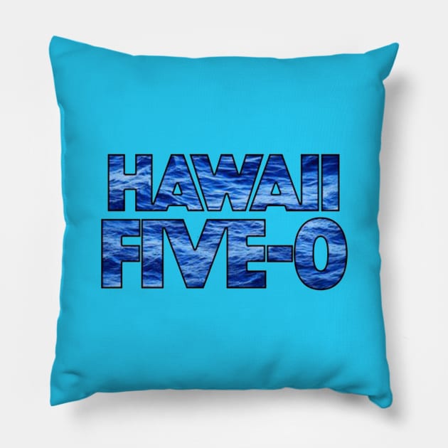 Beach Sun Five o Pillow by ratnawilliam