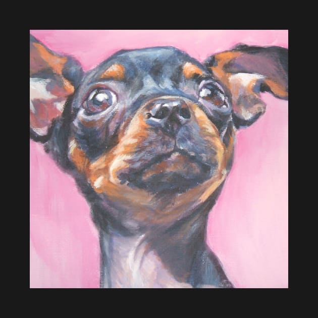 Chihuahua Fine Art Painting by LASHEPARD